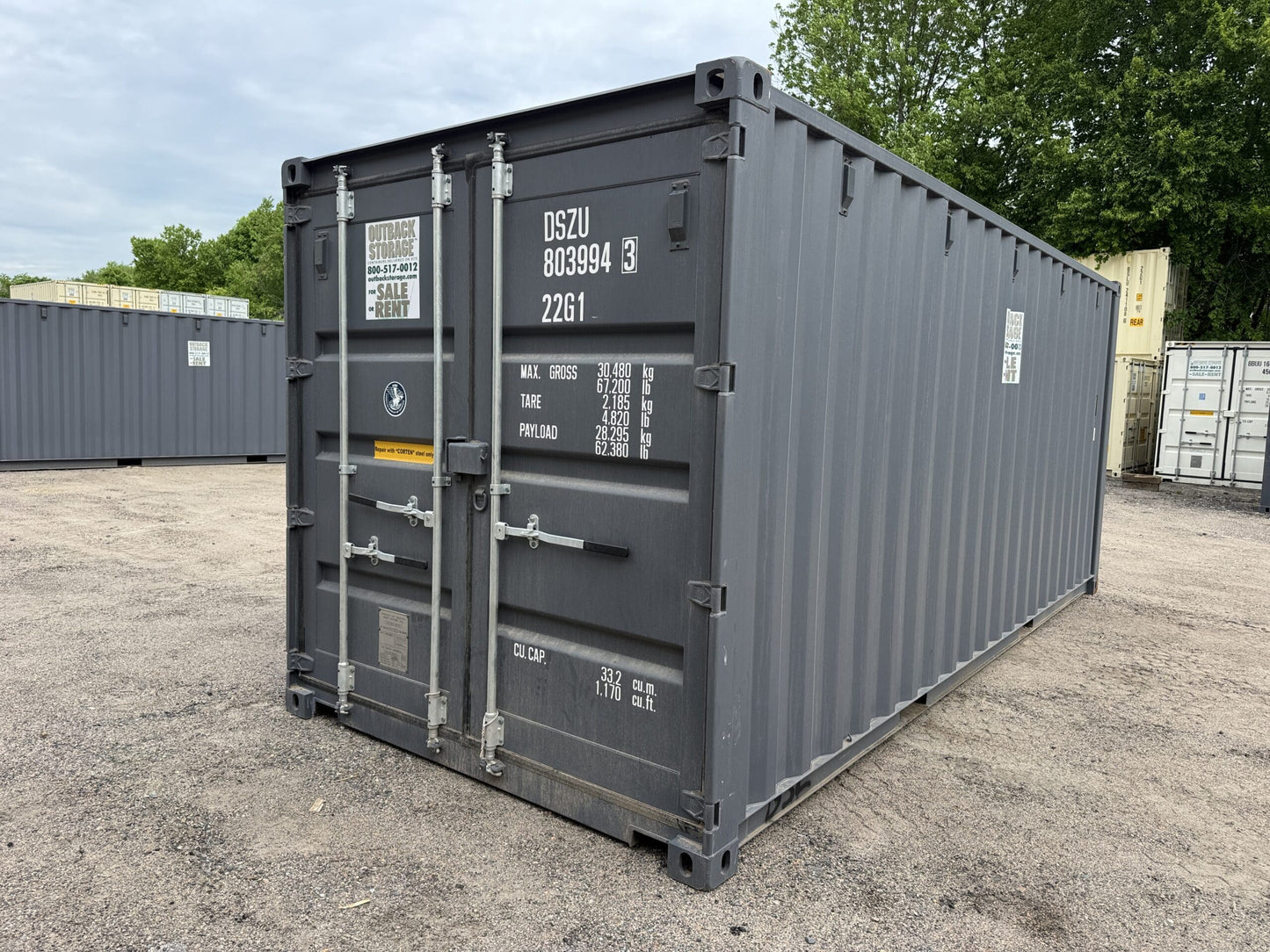 20′ x 8′ x 8.5′ Tall– New Shipping/Storage Container