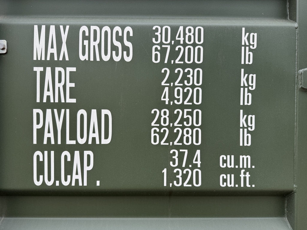 20′ x 8′ x 9.5′ Tall– New **HC** Shipping/Storage Container