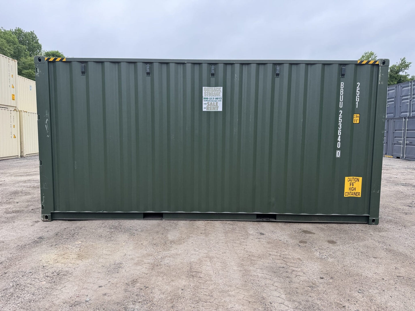 20′ x 8′ x 9.5′ Tall– New **HC** Shipping/Storage Container