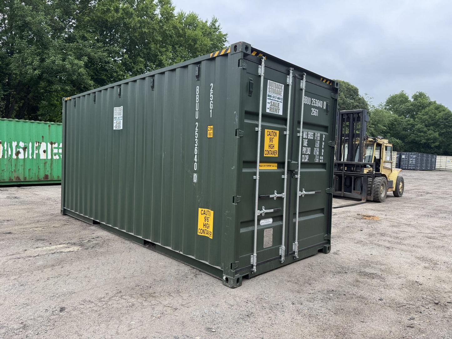 20′ x 8′ x 9.5′ Tall– New **HC** Shipping/Storage Container