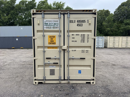 40′ x 8′ x 9.5′ Tall -New *High Cube**FOUR SIDE DOOR OPENINGS** Shipping/Storage Container