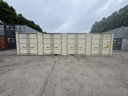 40′ x 8′ x 9.5′ Tall -New *High Cube**FOUR SIDE DOOR OPENINGS** Shipping/Storage Container