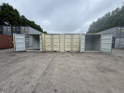 40′ x 8′ x 9.5′ Tall -New *High Cube**FOUR SIDE DOOR OPENINGS** Shipping/Storage Container