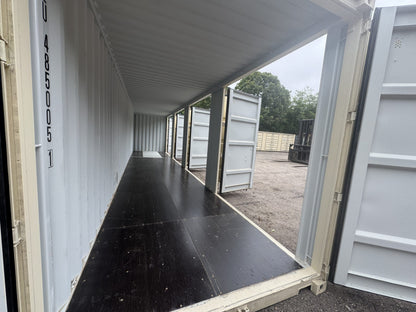 40′ x 8′ x 9.5′ Tall -New *High Cube**FOUR SIDE DOOR OPENINGS** Shipping/Storage Container