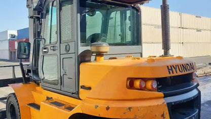 Used 2018 Hyundai 70D-9 Pneumatic Tire Forklift