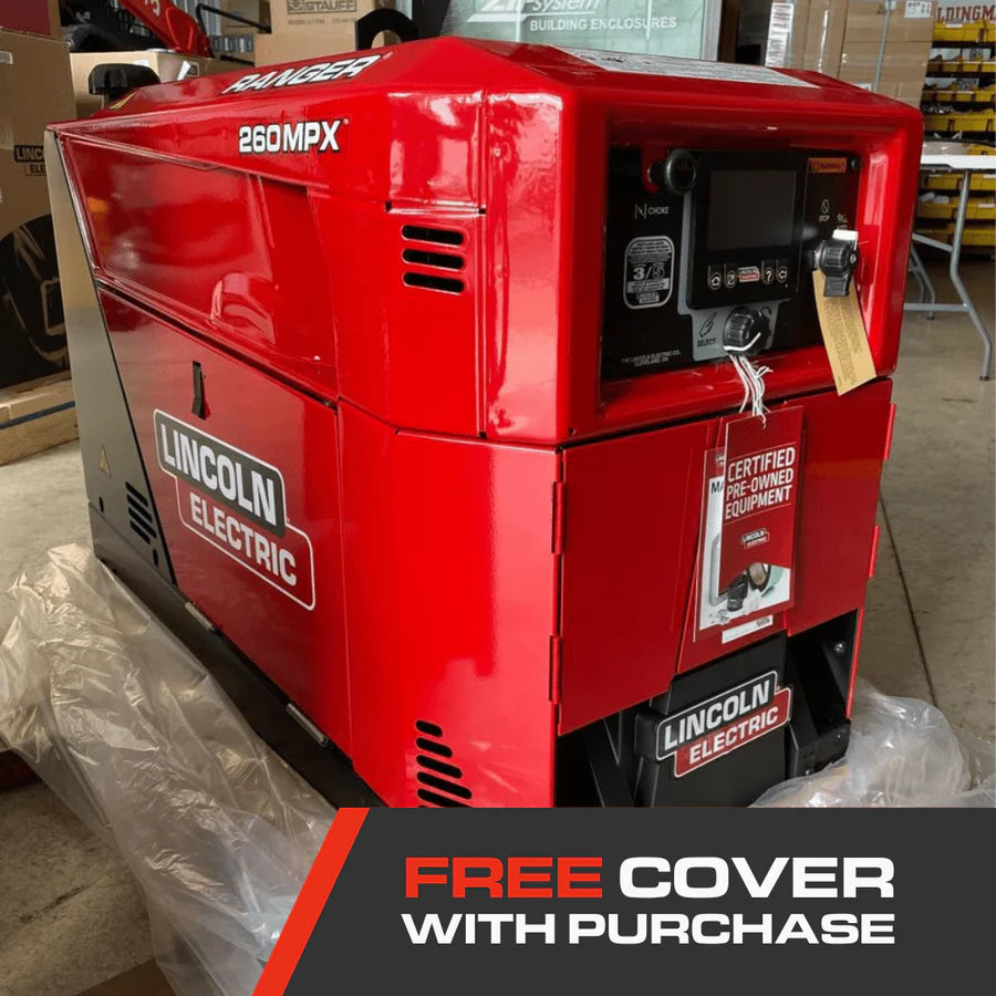 Lincoln Ranger 260MPX — Low Hour Factory Demo Engine Driven Welder