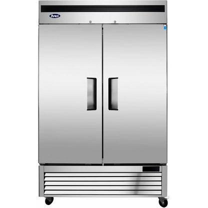 Atosa MBF8507GR, 54-2/5" 2 Solid Door Reach-in Refrigerator