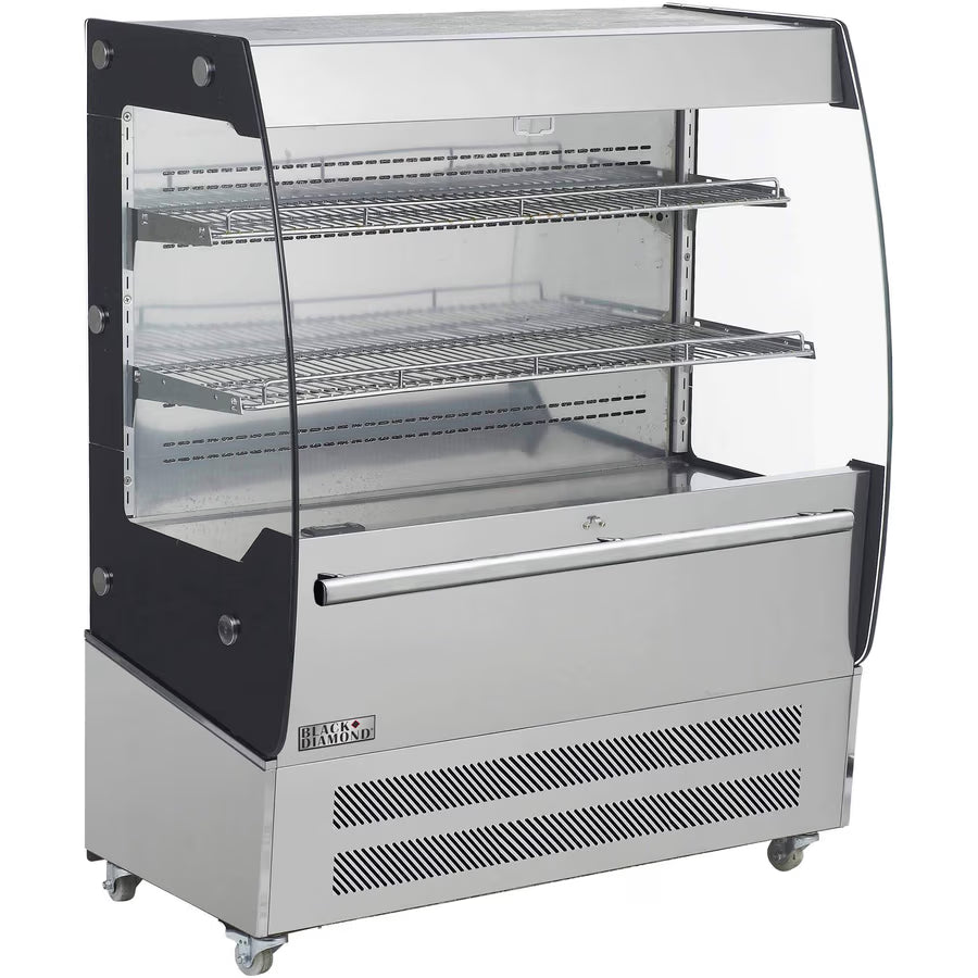 Black Diamond BDVACM-200, 39-1/2" Vertical Open Display Case Merchandiser