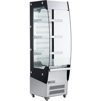 Black Diamond BDVACM-220, 19 1/2" Vertical Open Display Case Merchandiser