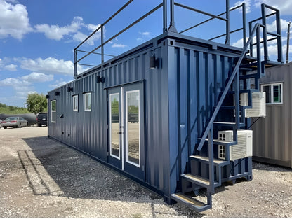 40ft Shipping Container Made into Luxurious 1 Bedroom Customized