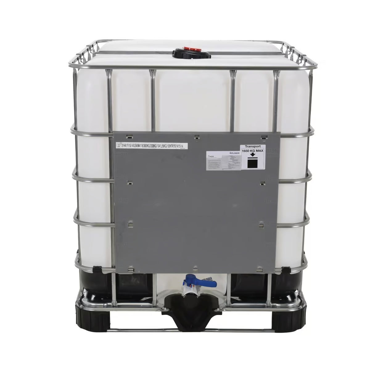 275 Gal HDPE Intermediate Bulk Container with Steel Cage, UN Approved
